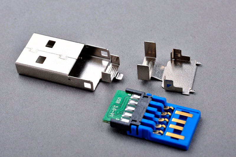 usb 3.0 A_M SOLDER 扁線(xiàn)式