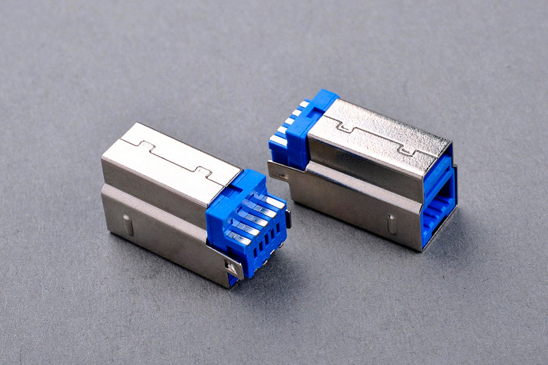 USB 3.0 B_M SOLDER一體式