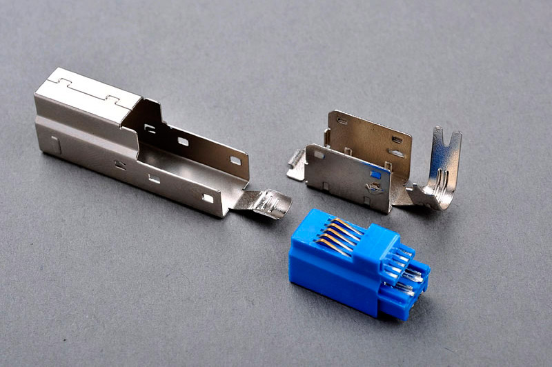 USB 3.0-B-M SOLDER 三件套